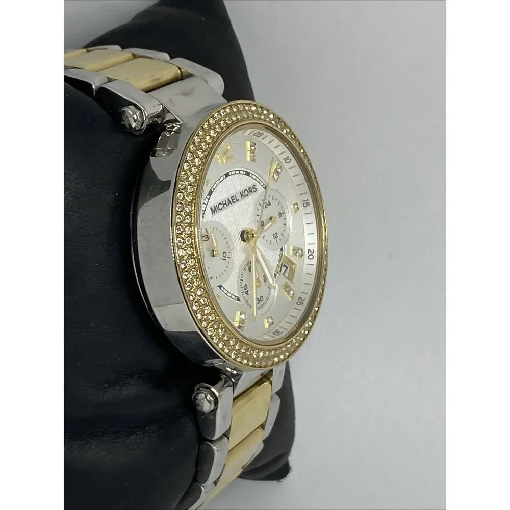 Michael Kors Parker MK5626 Womens Stainless Steel Analog Silver Dial Watch MP850